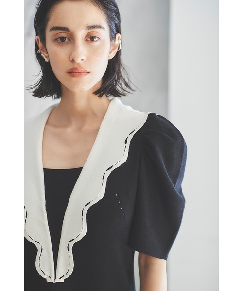 CELFORD（セルフォード） ニットワンピース 38 ブラック レディース