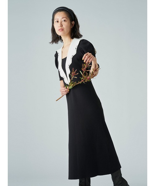 CELFORD（セルフォード） ニットワンピース 38 ブラック レディース