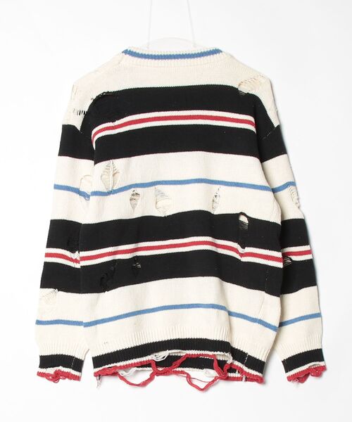 「ROOPTOKYO」 長袖ニット M ホワイト メンズ_画像2