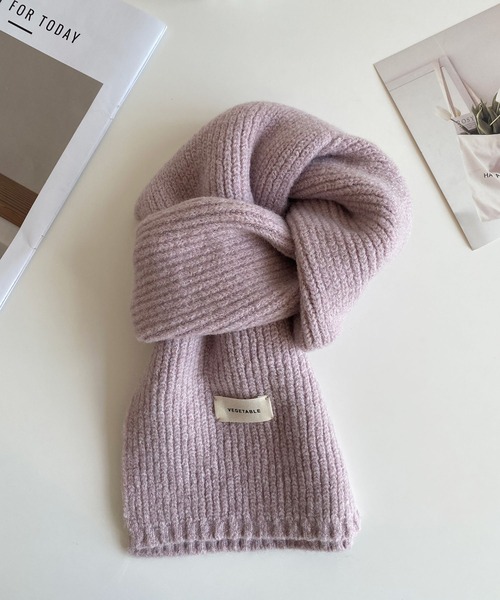 MAISON DE THERESE（メゾン ド テレーズ） マフラー ストール 無地