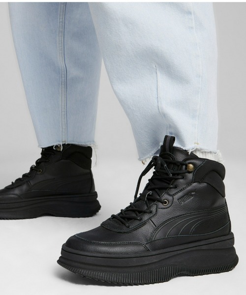 PUMA　プーマ　ハイカットスニーカー　厚底スニーカー PUMA（プーマ） ハイカットスニーカー 25.0cm ブラック系その他
