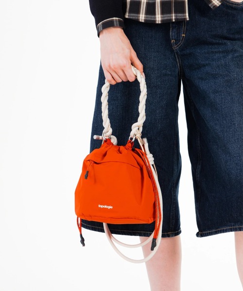 「Topologie」 ハンドバッグ F レッド メンズ_画像8