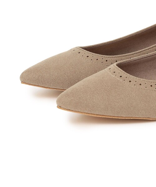 「SHIPS」 フラットパンプス 36 グレー レディース_画像4