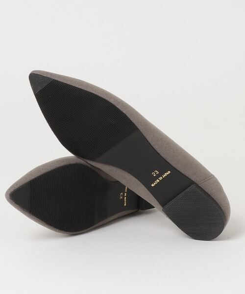 「SHIPS」 フラットパンプス 36 グレー レディース_画像9