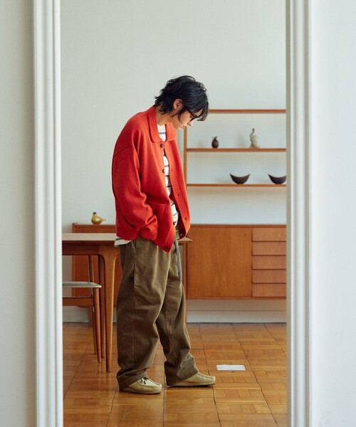 「TOWNCRAFT」 長袖ポロシャツ MEDIUM ブラック メンズ_画像3