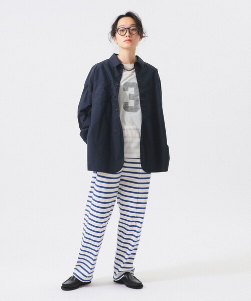 ブラウス シャツ タイプ ビッグ シャツ レディースの画像