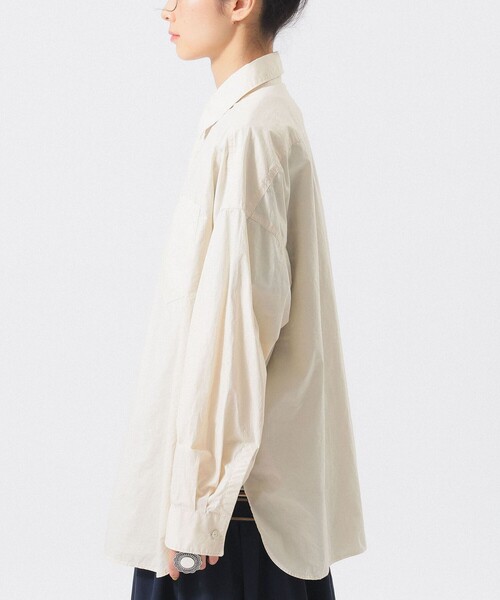 BEAMS BOY ブラウス BEAMS BOY（ビームス ボーイ）サテン ウエスタン シャツ（シャツ