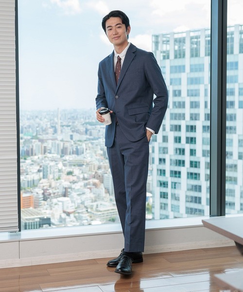 GLOBAL WORK（グローバルワーク） スラックス S ブラウン メンズ