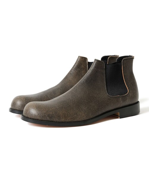 靴 PADRONE SIDE GORE BOOTS with vivram sole BEAMS（ビームス） 革靴 ビジネスシューズ 「別注」PADRONE / SIDE