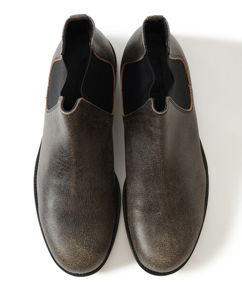 靴 PADRONE SIDE GORE BOOTS with vivram sole BEAMS（ビームス） 革靴 ビジネスシューズ 「別注」PADRONE / SIDE