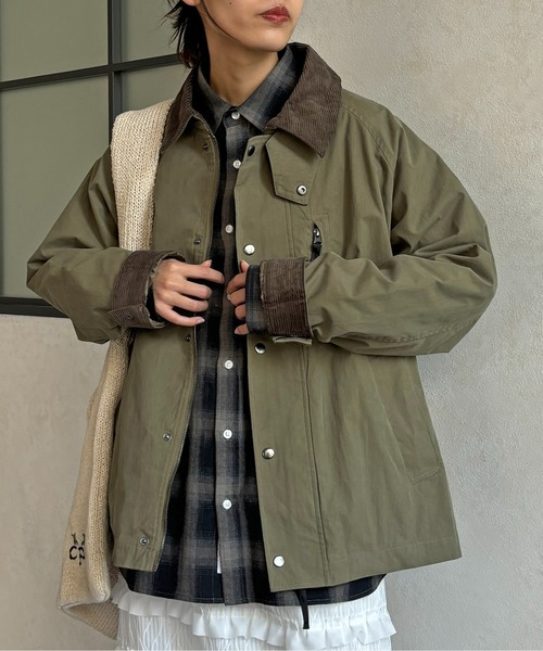 CPCM ブルゾン　カーキ　ワークジャケット M CPCM（シーピーシーエム） ブルゾン LARGE カーキ メンズ : ZOZOTOWN