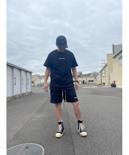 「WHITELAND」 半袖Tシャツ LARGE カーキ メンズ_画像7