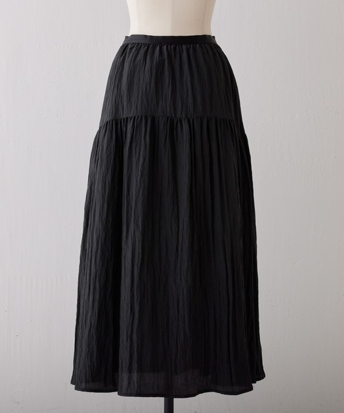 「BEARDSLEY」 フレアスカート FREE ブラック レディース_画像4