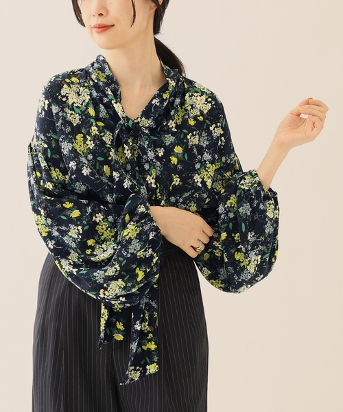 「journal standard L'essage」 長袖ブラウス - ブラック レディースの画像2