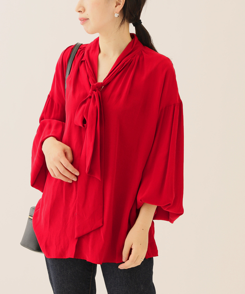 「journal standard L'essage」 長袖ブラウス - ブラック レディースの画像4