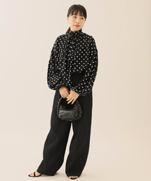 「journal standard L'essage」 長袖ブラウス - ブラック レディースの画像6