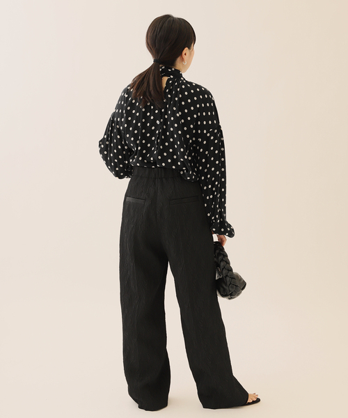 「journal standard L'essage」 長袖ブラウス - ブラック レディースの画像8