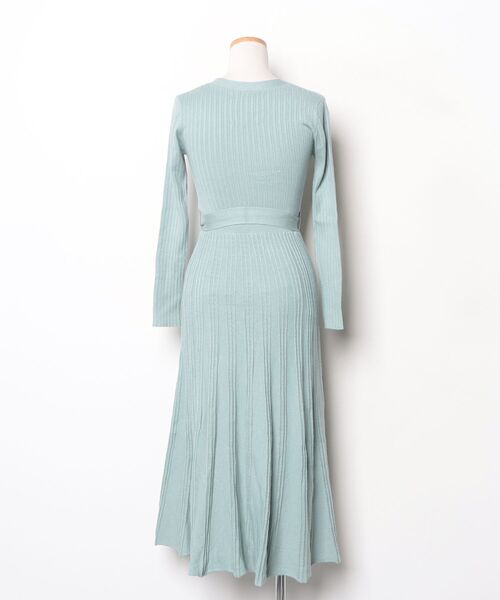 「The Virgnia」 ニットワンピース FREE グリーン レディース_画像2