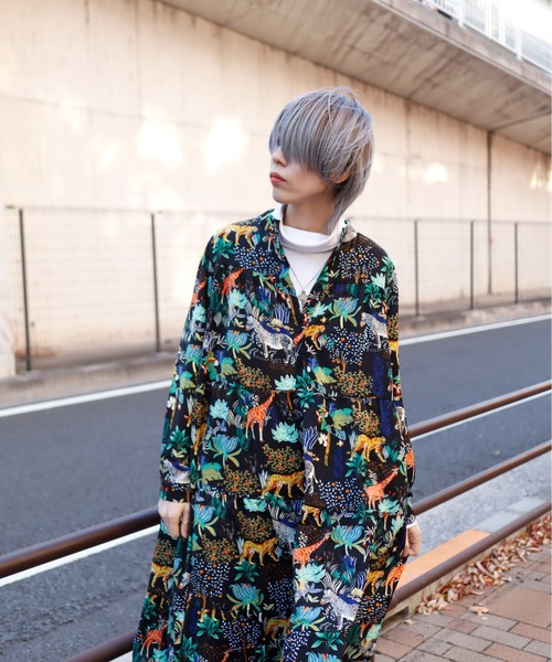 「rovtski」 長袖ワンピース FREE ブラック レディース_画像6