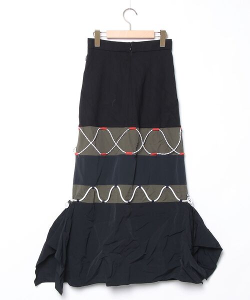 UN3D.（アンスリード） フレアスカート 38 ブラック レディース