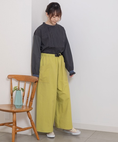 「POU DOU DOU」 パンツ 3 ブラック レディース_画像7