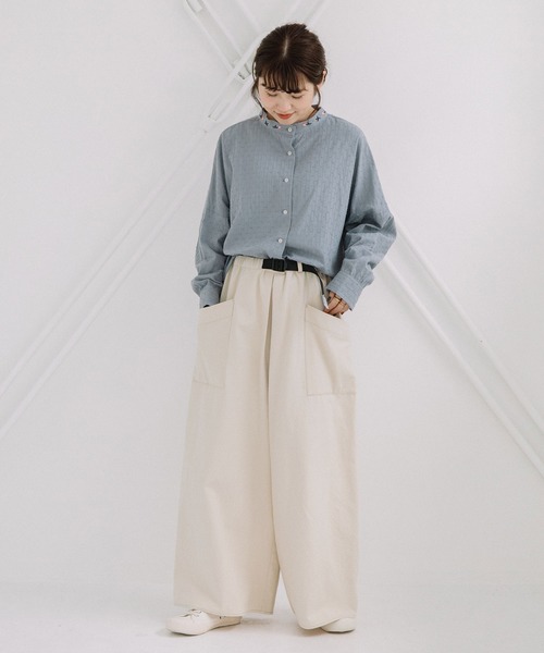 「POU DOU DOU」 パンツ 3 ブラック レディース_画像9