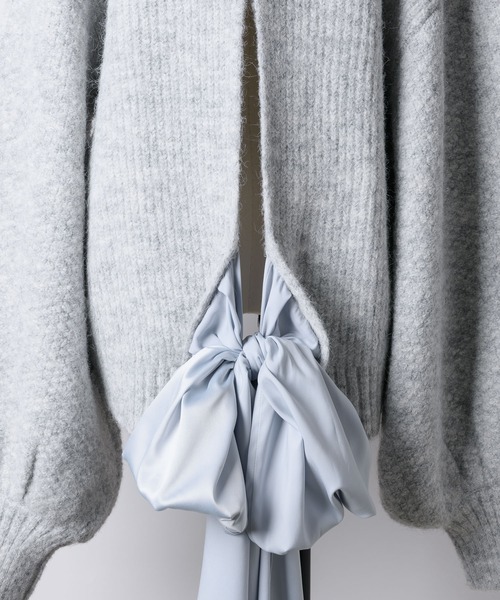 「LA BELLE ETUDE」 タートルネックニット FREE チャコールグレー レディース_画像5