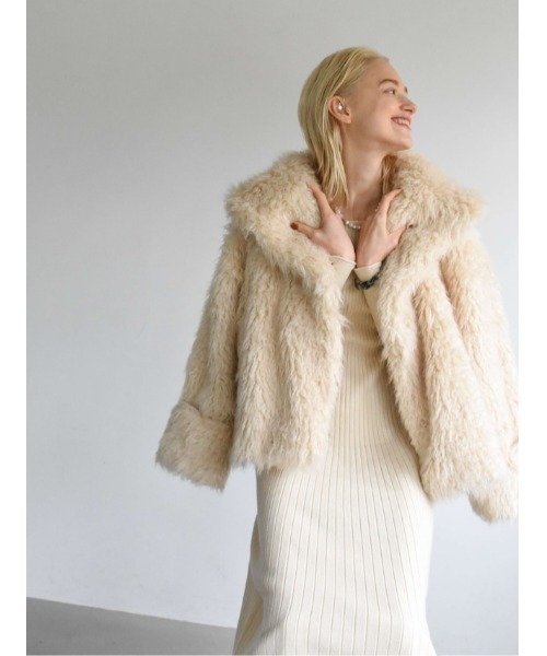 「Katrin TOKYO」 ニットワンピース FREE ダークグリーン レディース_画像4