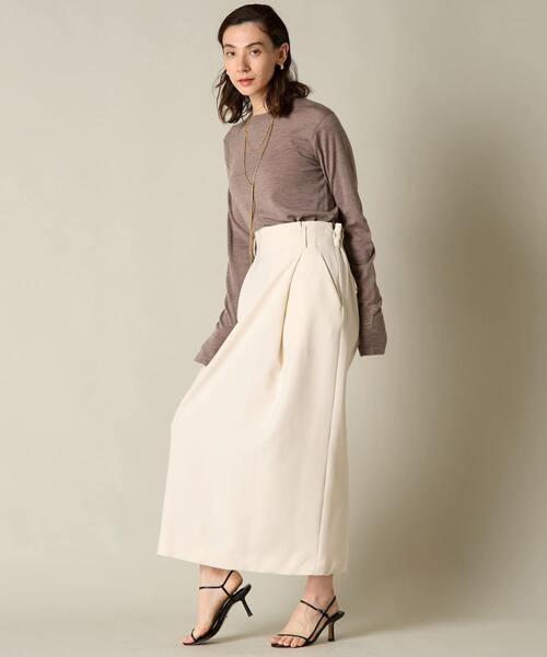 「Liesse」 タイトスカート 2 ベージュ レディース_画像6