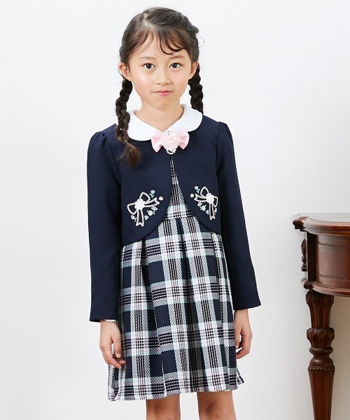 フォーマル 発表会 卒園式 入学式 フォーマルワンピーススーツ4点