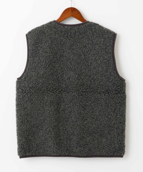 ABBEY MARKET（アビーマーケット） ベスト ジレ COLD BREAKER WOOL