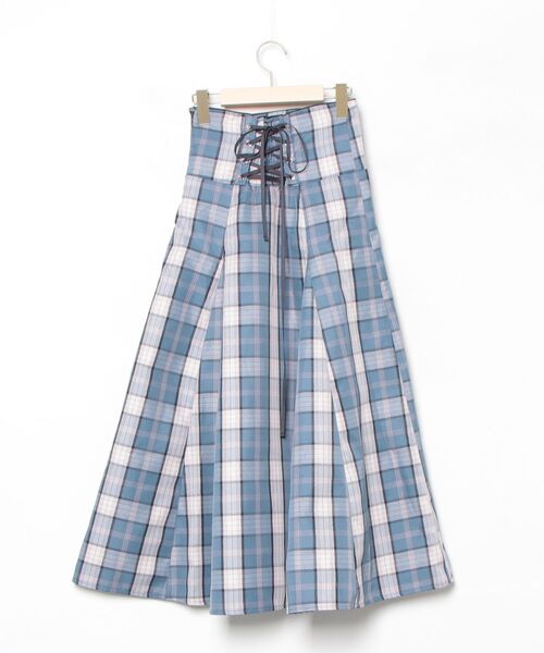 「dazzlin」 フレアスカート X-SMALL ブルー レディース_画像2