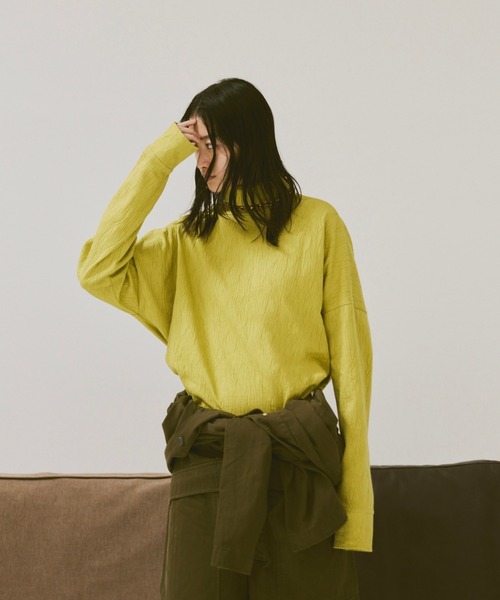 「soerte」 長袖Tシャツ 3 ブラック メンズ_画像4