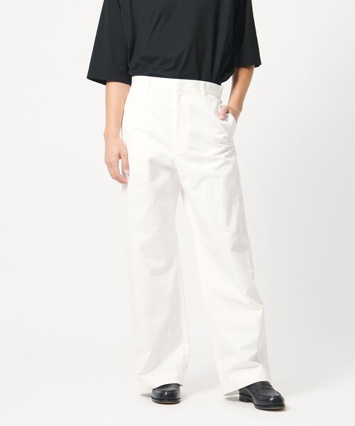 LOEFF（ロエフ） パンツ 「LOEFF」コットン ツイル パンツ MENS メンズ