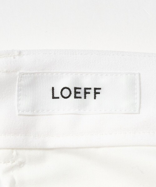 LOEFF(ロエフ) パンツ 「LOEFF」コットン ツイル パンツ MENS メンズ LOEFF(ロエフ) パンツ 「LOEFF」コットン ツイル パンツ MENS メンズ