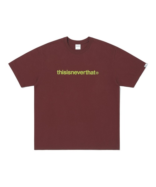 thisisneverthat（ディスイズネバーザット） 半袖Tシャツ L バー 