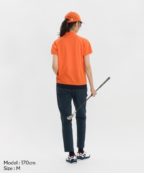 le coq sportif - ★　COCOディッセンバーメイ　★袖ライン　半袖ハイネックカットソー le coq sportif GOLF（ルコックスポルティフ ゴルフ） tシャツ