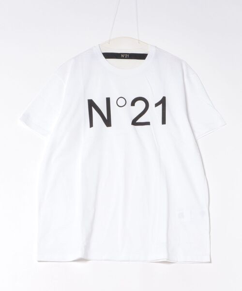 tシャツ 「N゜21 numero ventuno」 プリントTシャツ ショートスリーブT