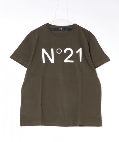 tシャツ 「N゜21 numero ventuno」 プリントTシャツ ショートスリーブT