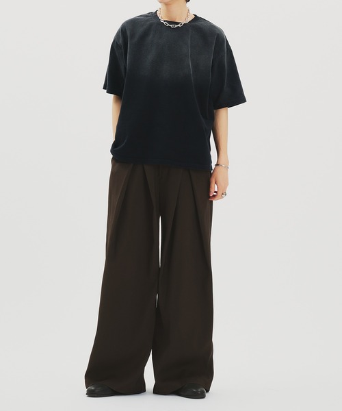 「selle glant」 スラックス MEDIUM ブラック メンズ_画像5