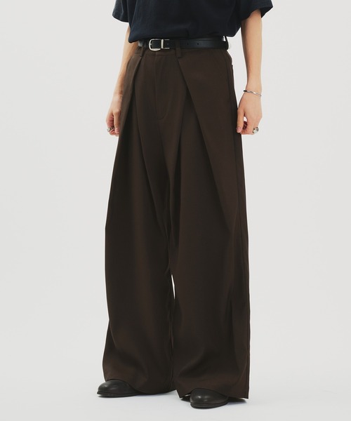 「selle glant」 スラックス MEDIUM ブラック メンズ_画像8