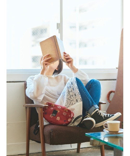 「SUPER HAKKA」 「glanta」ショルダーバッグ FREE ライトブルー レディース_画像4