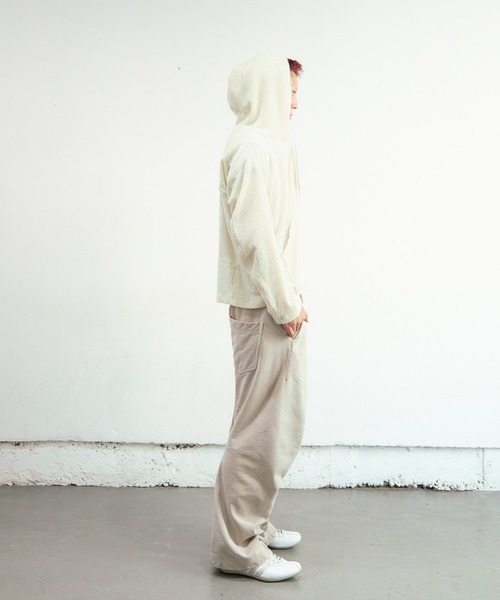 NVRFRGT（ネヴァーフォーゲット） パーカー SEMI SHEER FULL ZIP UP
