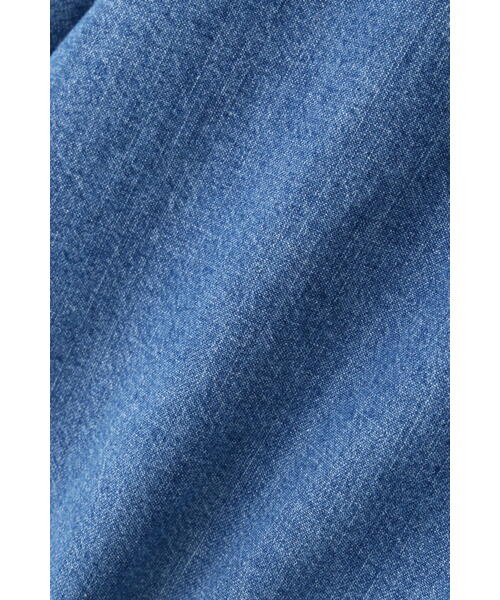 「human woman」 7分袖ブラウス MEDIUM ブルー レディース_画像8