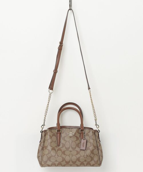 「COACH」 2WAYバッグ - ブラウン レディース