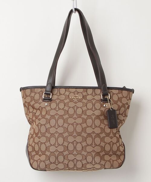 COACH（コーチ） トートバッグ - ブラウン レディース : ZOZOTOWN 