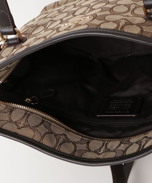 「COACH」 トートバッグ - ブラウン レディースの画像