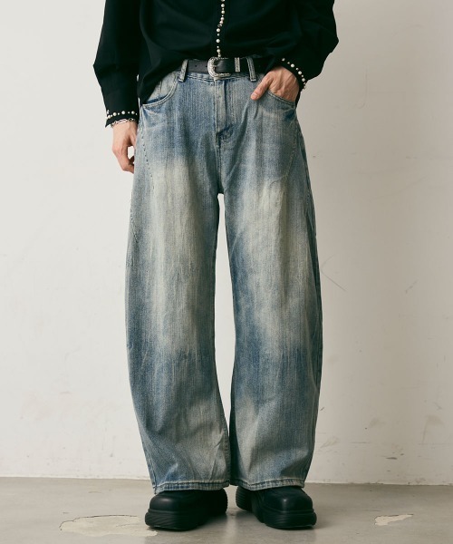 Shoowtime（ショウタイム） ジーンズ Vintage Wash Curve Denim Pants