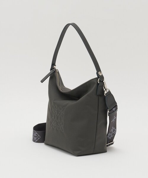 超美品ラシットコーデュラナイロン刺繍ショルダーバッグ russet（ラシット） ショルダーバッグ バッグ 「WEB限定」スタンダード
