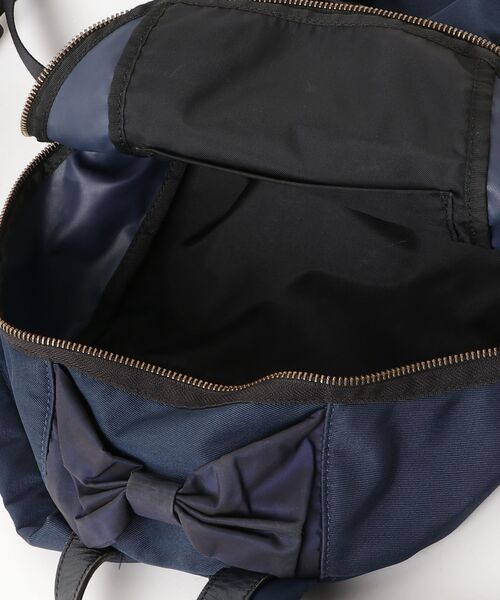 LANVIN en Bleu 「LANVIN Bleu」 リボンリュック FREE ネイビー